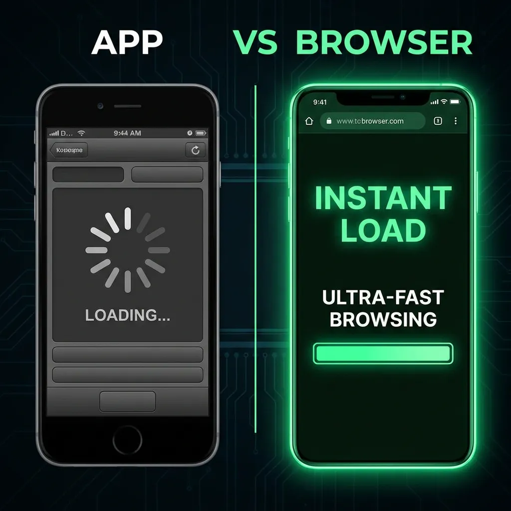 PlayNow Mobile App vs Browser Comparison